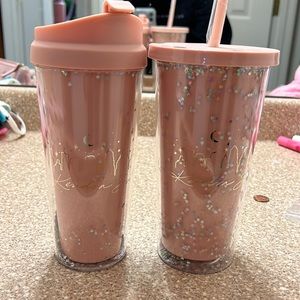 Kendra Scott tumbler and coffee cup. NEVER USED